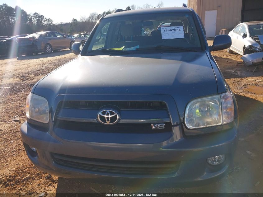 2007 Toyota Sequoia Sr5 V8 VIN: 5TDZT34A17S297838 Lot: 43907854