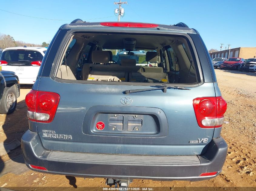 2007 Toyota Sequoia Sr5 V8 VIN: 5TDZT34A17S297838 Lot: 43907854