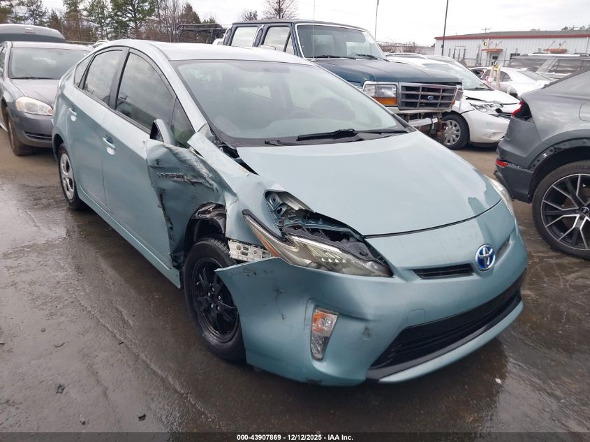 2013 Toyota Prius VIN: JTDKN3DU3D1692957 Lot: 43907869