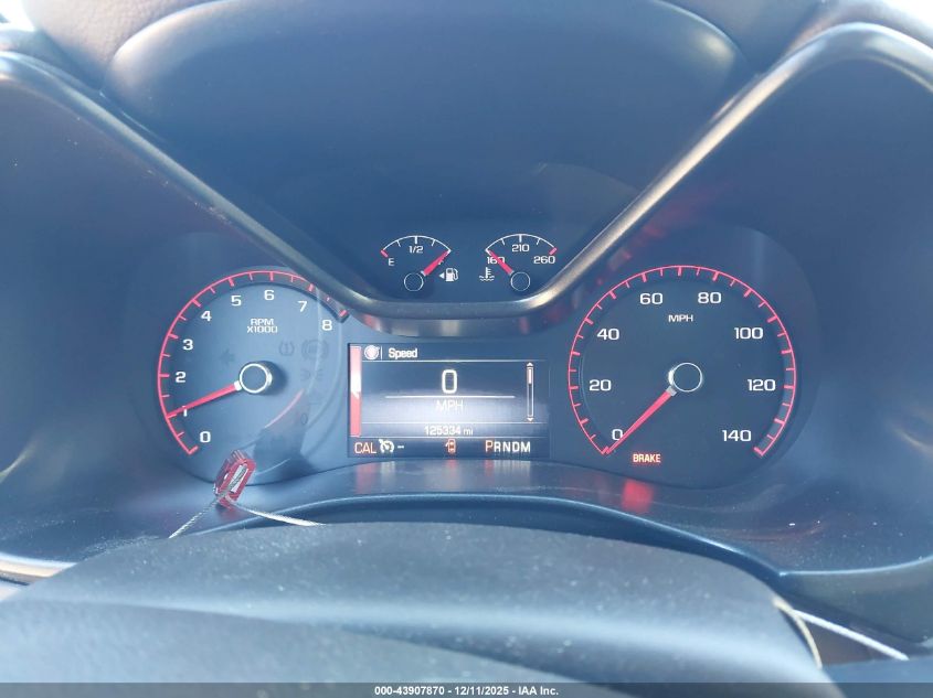 2016 GMC Canyon Slt VIN: 1GTG6DE39G1188139 Lot: 43907870