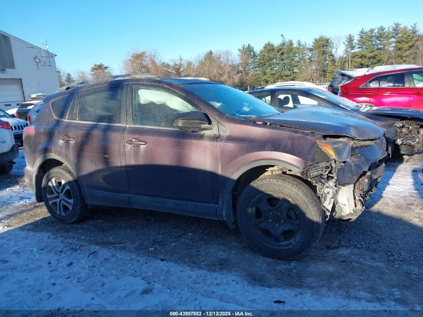 2017 Toyota Rav4 Le VIN: 2T3BFREV6HW638163 Lot: 43907882