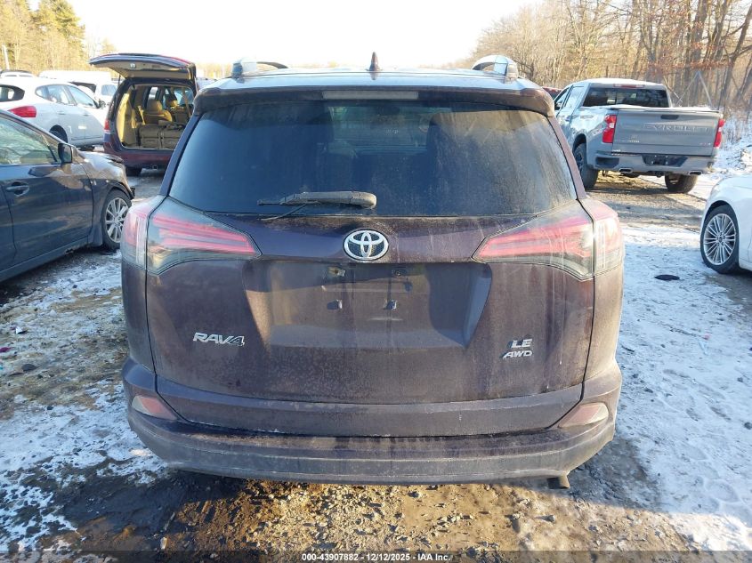 2017 Toyota Rav4 Le VIN: 2T3BFREV6HW638163 Lot: 43907882
