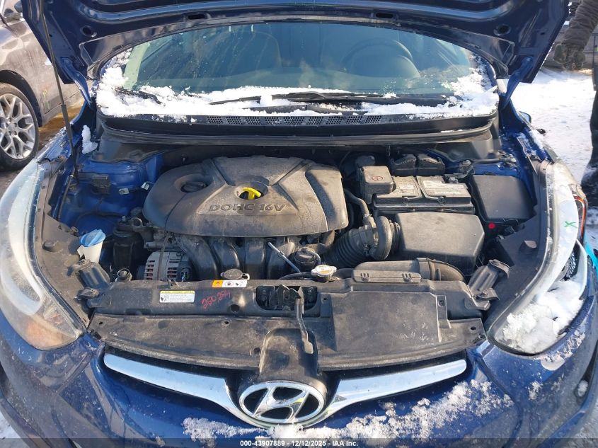 2016 Hyundai Elantra Se VIN: 5NPDH4AE8GH745281 Lot: 43907889