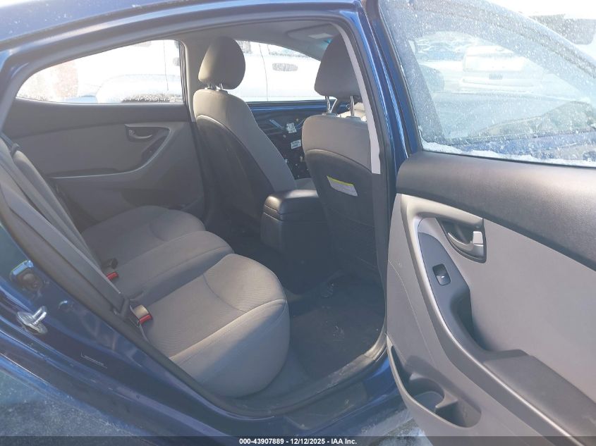 2016 Hyundai Elantra Se VIN: 5NPDH4AE8GH745281 Lot: 43907889