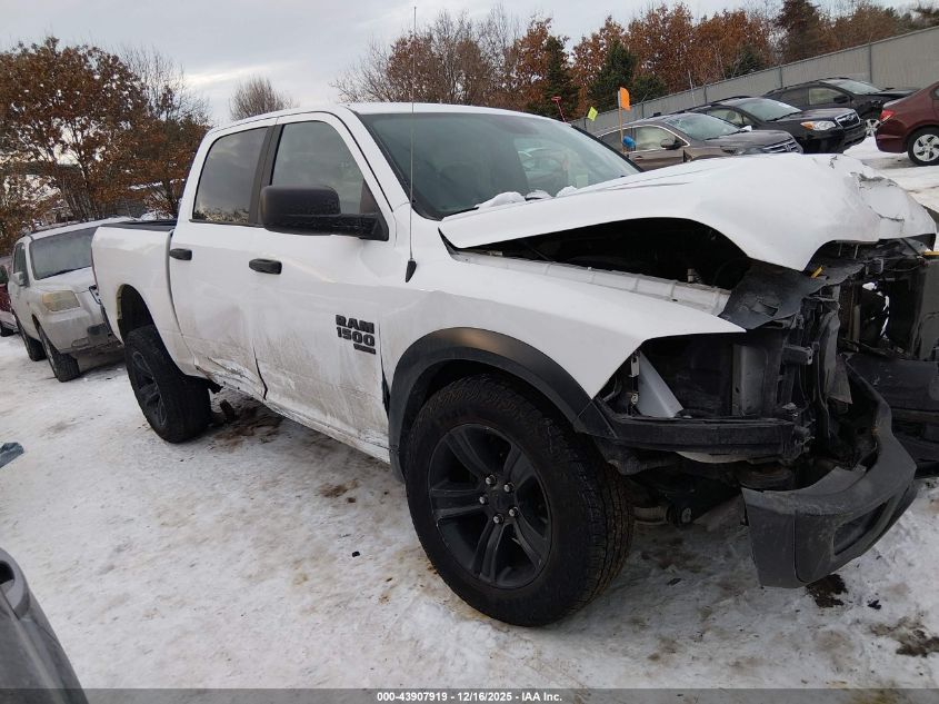 2022 Ram 1500 Classic Warlock 4X4 5'7 Box VIN: 1C6RR7LG0NS187354 Lot: 43907919