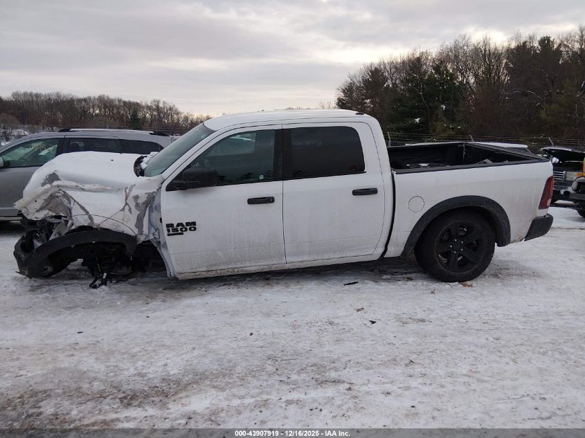 2022 Ram 1500 Classic Warlock 4X4 5'7 Box VIN: 1C6RR7LG0NS187354 Lot: 43907919