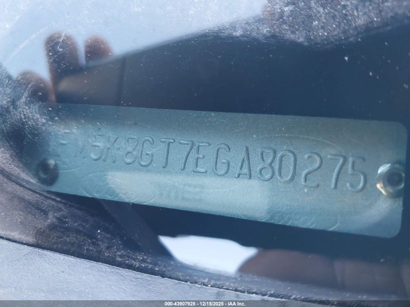 2014 Ford Explorer Sport VIN: 1FM5K8GT7EGA80275 Lot: 43907928