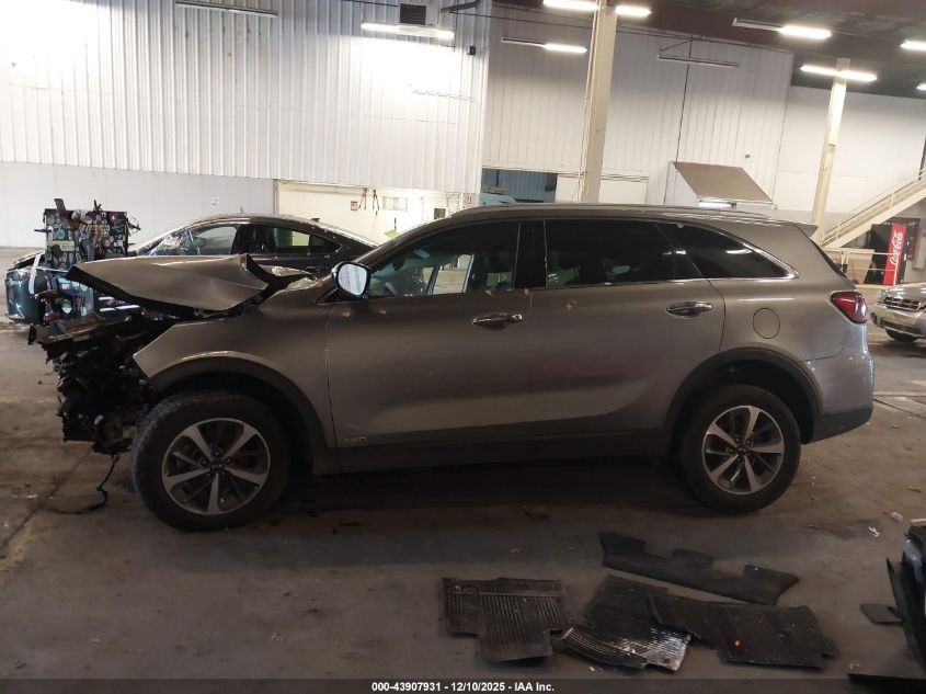 2019 Kia Sorento 3.3L Ex VIN: 5XYPHDA54KG536861 Lot: 43907931
