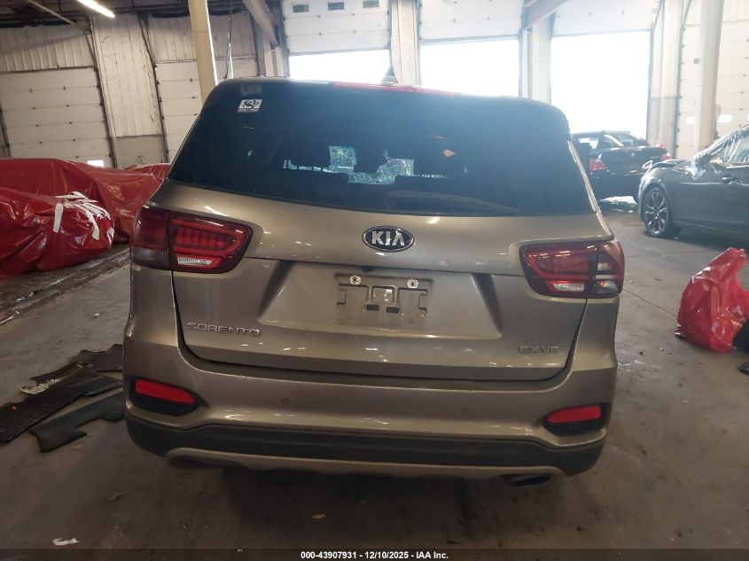 2019 Kia Sorento 3.3L Ex VIN: 5XYPHDA54KG536861 Lot: 43907931