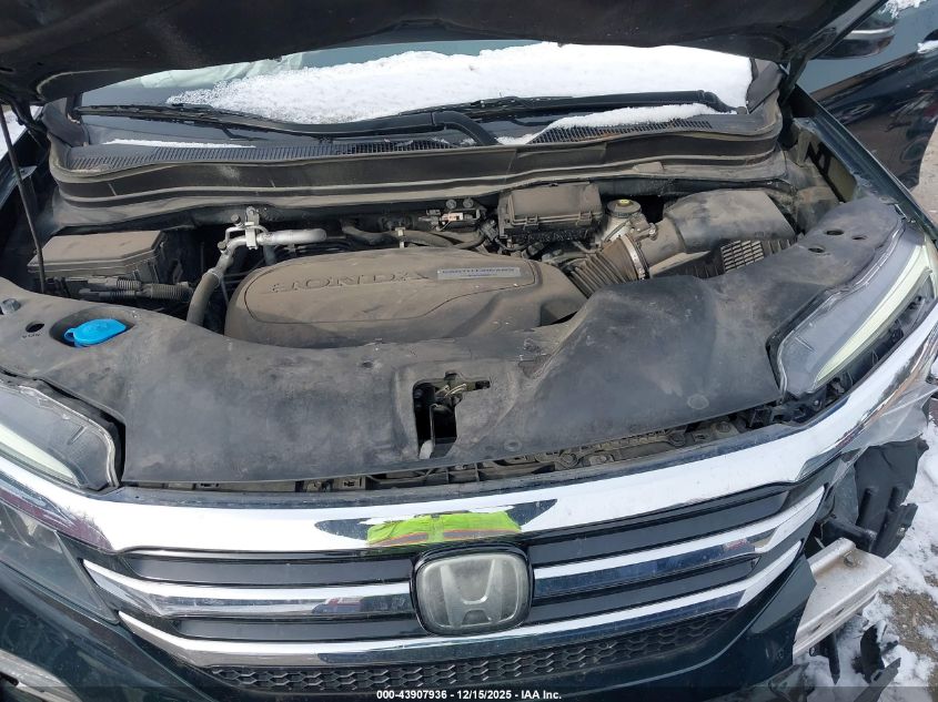 2018 Honda Pilot Elite VIN: 5FNYF6H00JB043247 Lot: 43907936