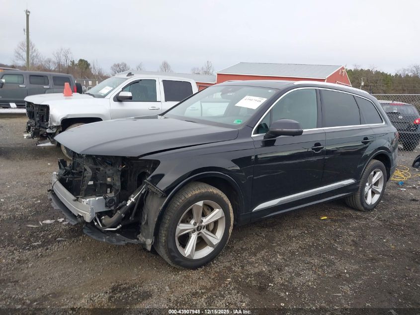 2021 Audi Q7 Premium 45 Tfsi Quattro Tiptronic VIN: WA1AJAF76MD038272 Lot: 43907948