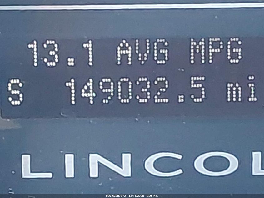 2013 Lincoln Navigator VIN: 5LMJJ2H56DEL09583 Lot: 43907972