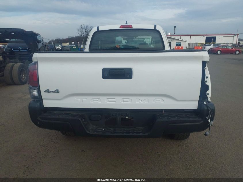 2018 Toyota Tacoma Sr VIN: 5TFSX5EN1JX059248 Lot: 43907974