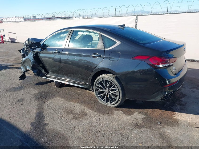 Vin: kmhgn4jb1ju264079, lot: 44403538, genesis g80 3.3t sport 20183
