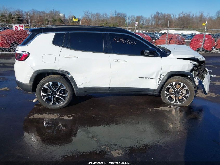 2024 Jeep Compass Limited 4X4 VIN: 3C4NJDCN6RT594949 Lot: 43908001