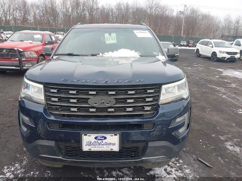 2017 Ford Explorer Xlt VIN: 1FM5K8D89HGE32518 Lot: 43908003