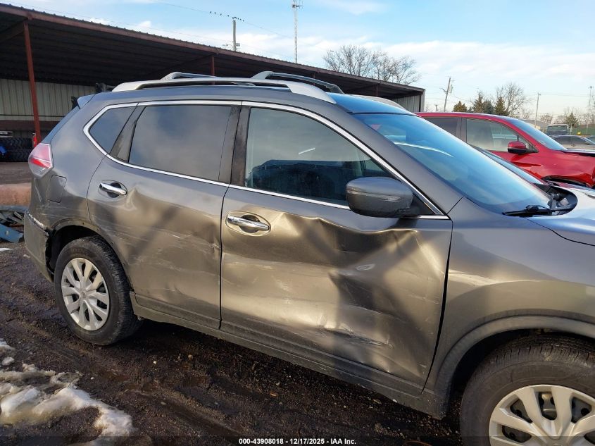 2016 Nissan Rogue S/Sl/Sv VIN: JN8AT2MT1GW007420 Lot: 43908018