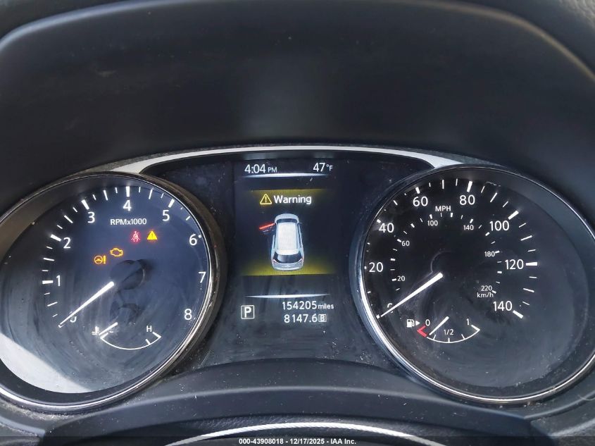 2016 Nissan Rogue S/Sl/Sv VIN: JN8AT2MT1GW007420 Lot: 43908018