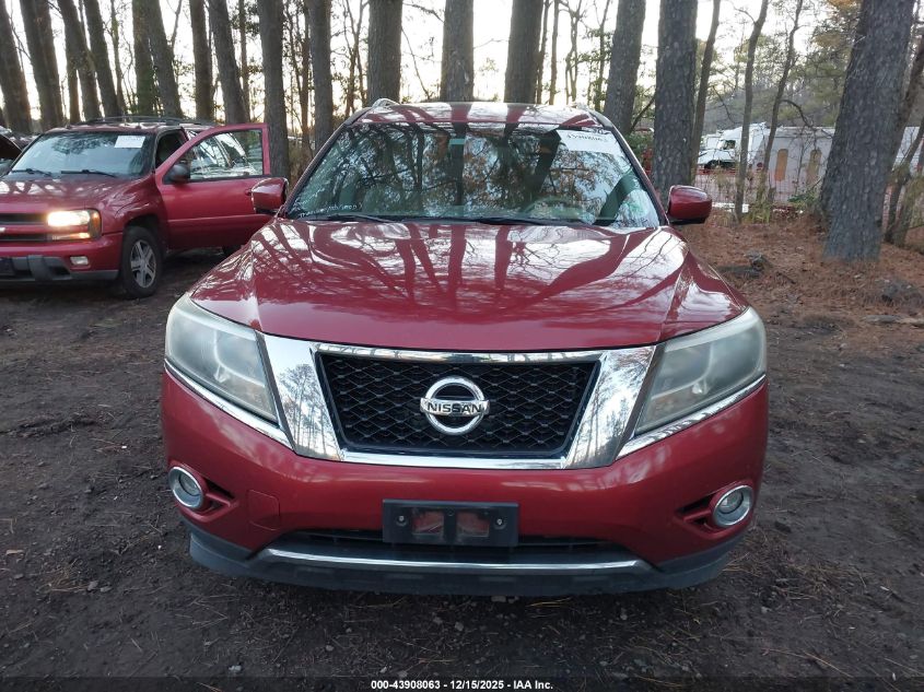 2015 Nissan Pathfinder Platinum VIN: 5N1AR2MN3FC688641 Lot: 43908063