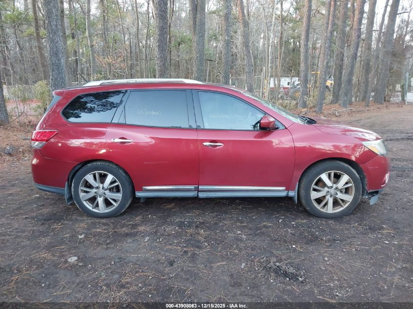 2015 Nissan Pathfinder Platinum VIN: 5N1AR2MN3FC688641 Lot: 43908063