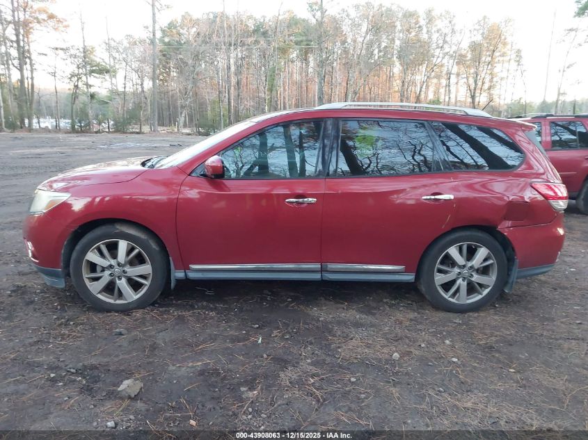 2015 Nissan Pathfinder Platinum VIN: 5N1AR2MN3FC688641 Lot: 43908063