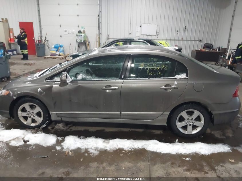 2008 Honda Civic Ex-L VIN: 2HGFA16968H327840 Lot: 43908078