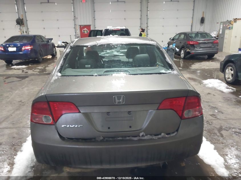 2008 Honda Civic Ex-L VIN: 2HGFA16968H327840 Lot: 43908078