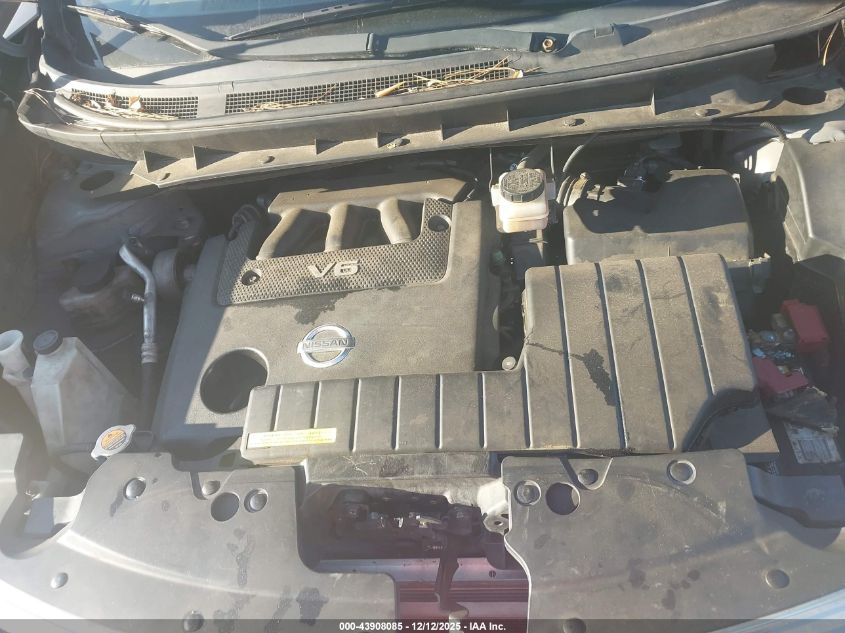 2012 Nissan Murano Sl VIN: JN8AZ1MU9CW111617 Lot: 43908085