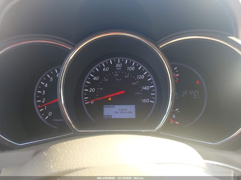 2012 Nissan Murano Sl VIN: JN8AZ1MU9CW111617 Lot: 43908085