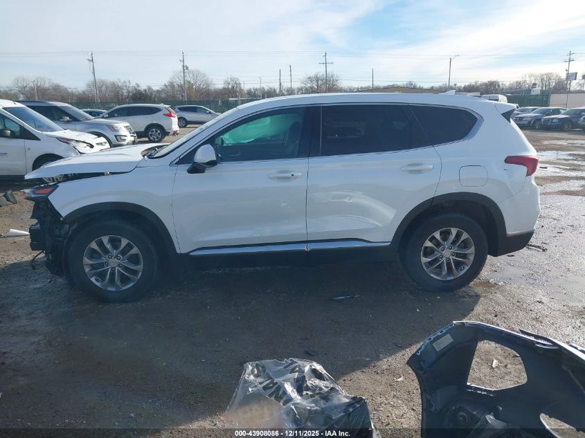 2020 Hyundai Santa Fe Sel VIN: 5NMS33AD9LH199315 Lot: 43908086