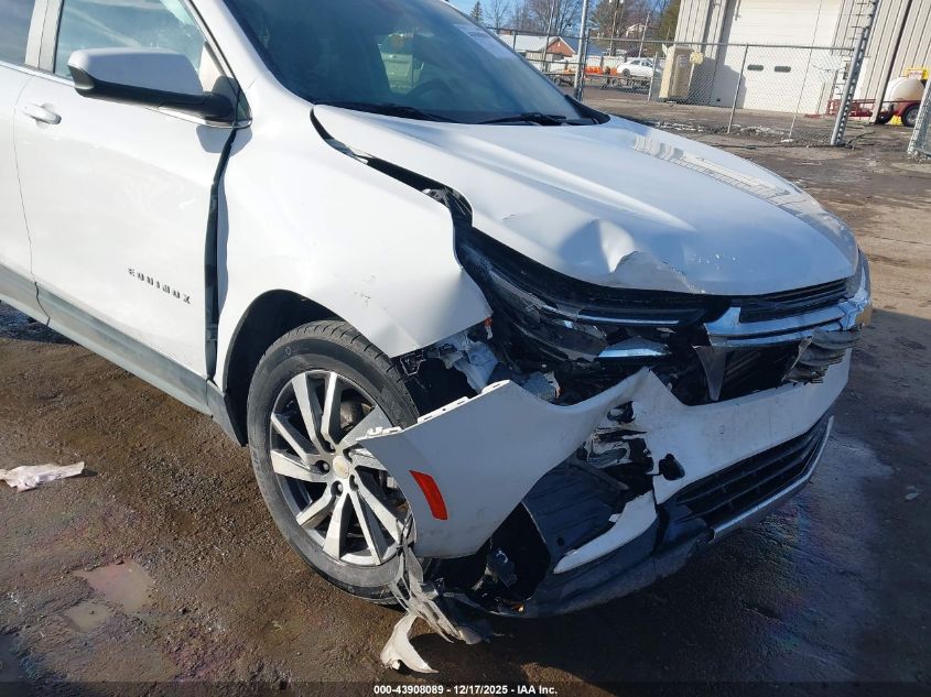 2022 Chevrolet Equinox Awd Lt VIN: 3GNAXUEV5NL218769 Lot: 43908089