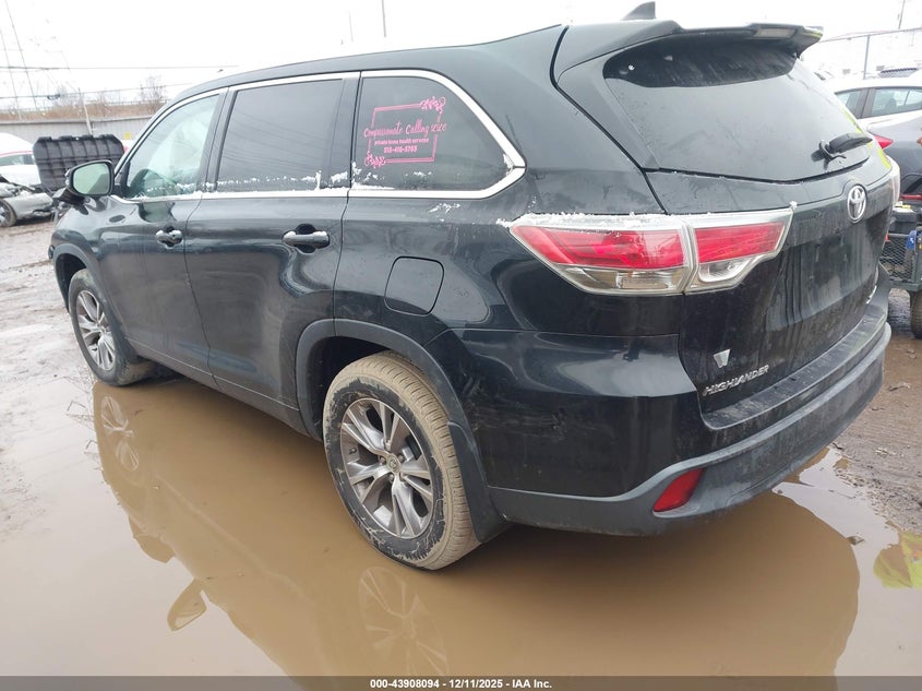2015 Toyota Highlander Xle V6
