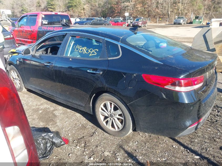 2016 Kia Optima Lx VIN: 5XXGT4L3XGG109609 Lot: 43908095