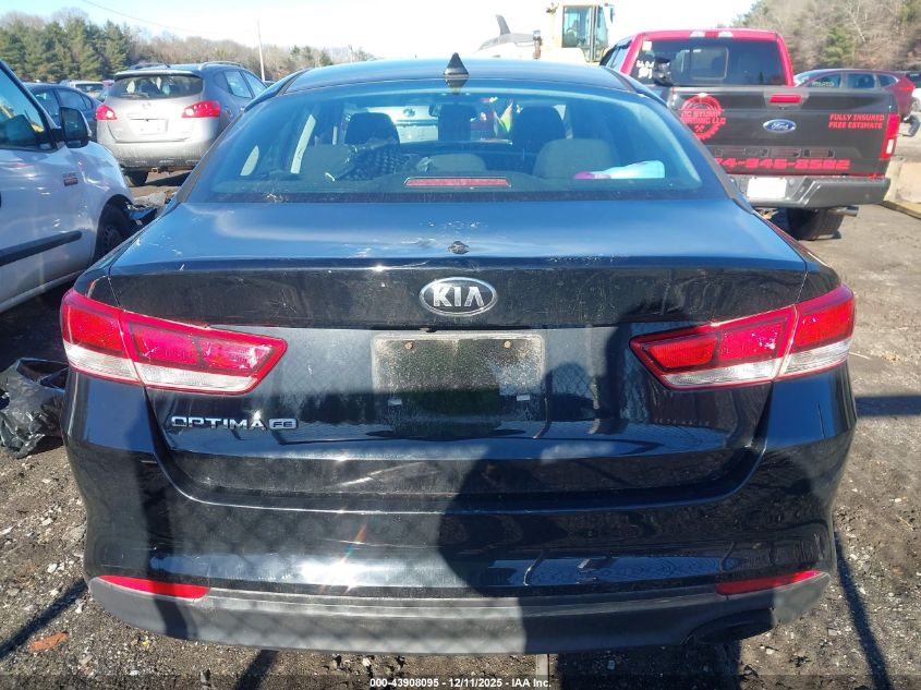 2016 Kia Optima Lx VIN: 5XXGT4L3XGG109609 Lot: 43908095