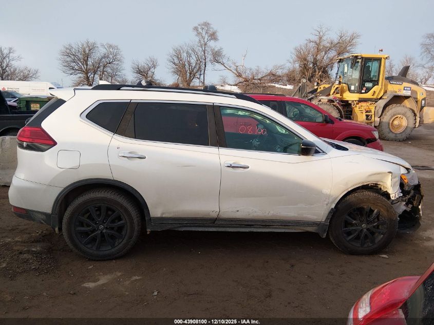 2017 Nissan Rogue Sv VIN: 5N1AT2MV6HC821574 Lot: 43908100