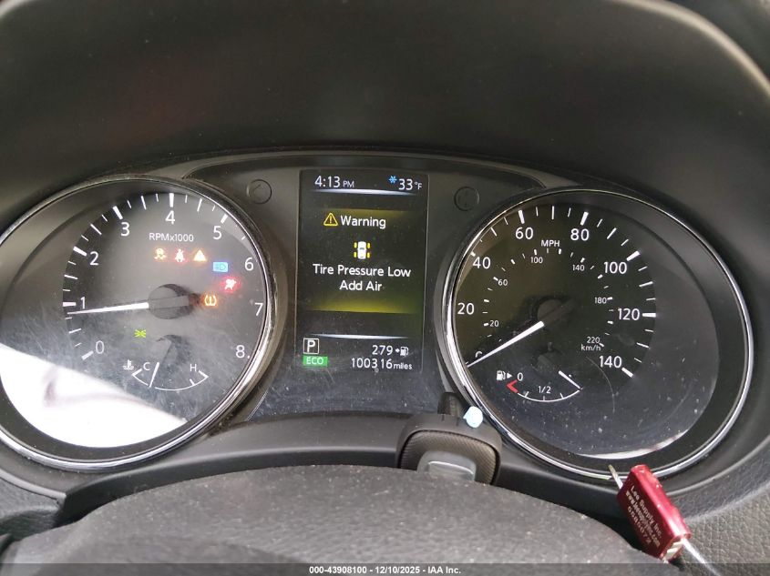 2017 Nissan Rogue Sv VIN: 5N1AT2MV6HC821574 Lot: 43908100