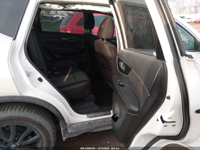 2017 Nissan Rogue Sv VIN: 5N1AT2MV6HC821574 Lot: 43908100