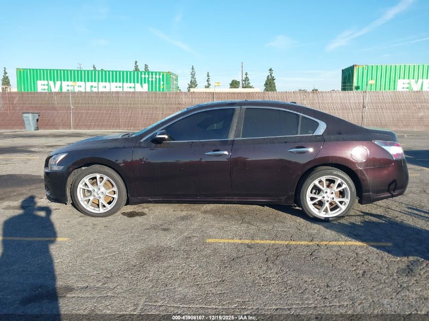 2014 Nissan Maxima 3.5 Sv VIN: 1N4AA5APXEC489870 Lot: 43908107
