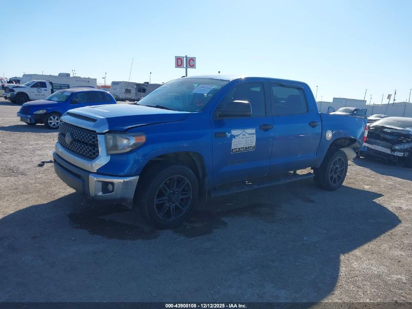 2018 Toyota Tundra Sr5 5.7L V8 VIN: 5TFEY5F10JX230660 Lot: 43908108