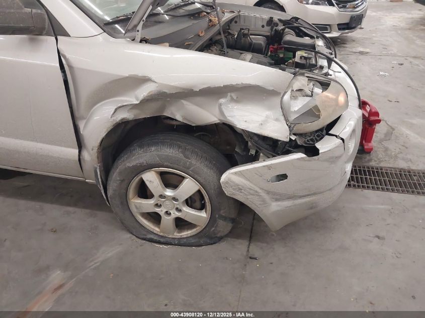 2006 Hyundai Tucson Gl VIN: KM8JM12BX6U250100 Lot: 43908120