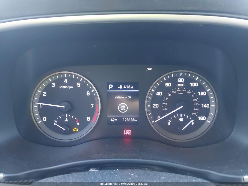 2020 Hyundai Tucson Value VIN: KM8J33A46LU091282 Lot: 43908135