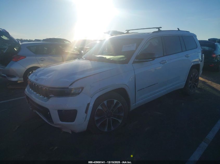 2021 Jeep Grand Cherokee L Overland 4X4 VIN: 1C4RJKDG4M8148151 Lot: 43908141