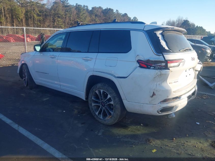 2021 Jeep Grand Cherokee L Overland 4X4 VIN: 1C4RJKDG4M8148151 Lot: 43908141