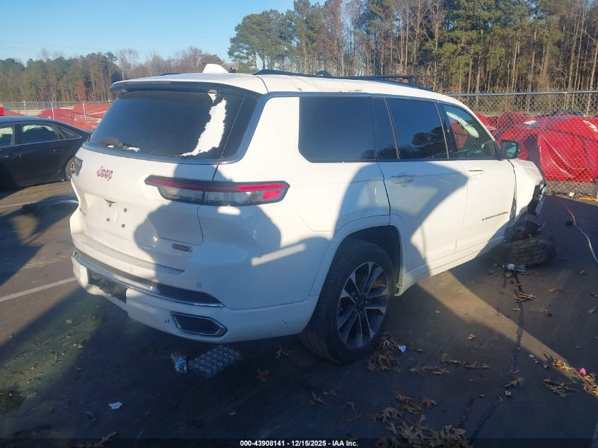 2021 Jeep Grand Cherokee L Overland 4X4 VIN: 1C4RJKDG4M8148151 Lot: 43908141