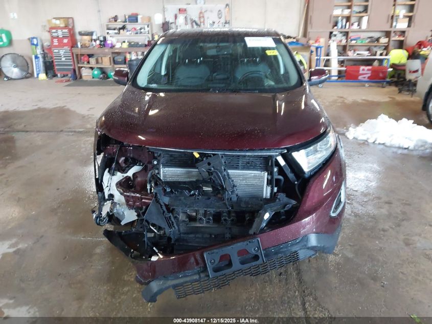 2018 Ford Edge Sel VIN: 2FMPK4J84JBC58571 Lot: 43908147