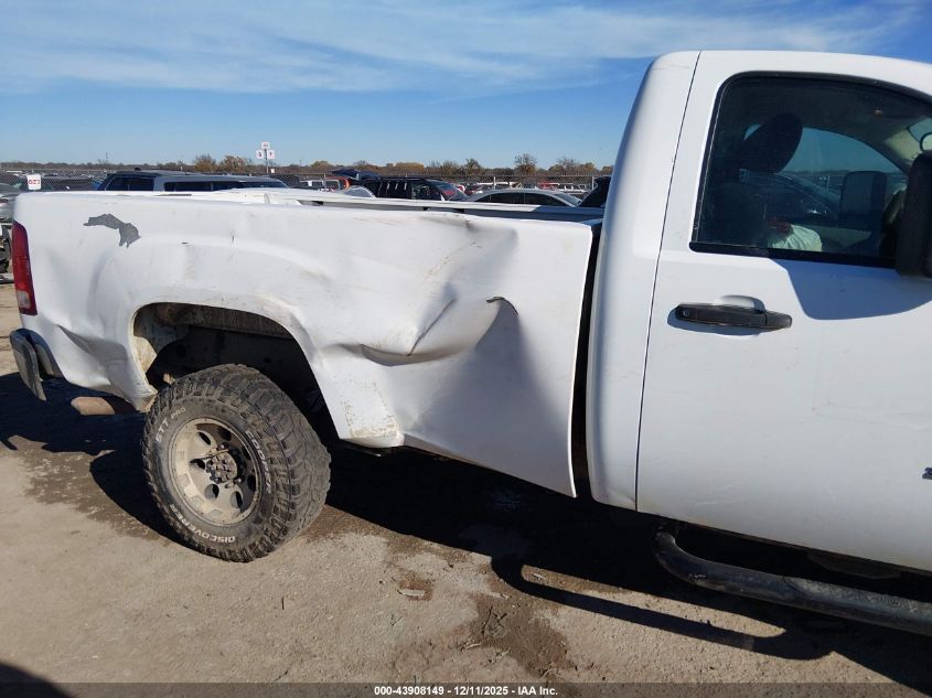 2007 GMC Sierra 2500Hd Work Truck VIN: 1GTHC24K77E533932 Lot: 43908149