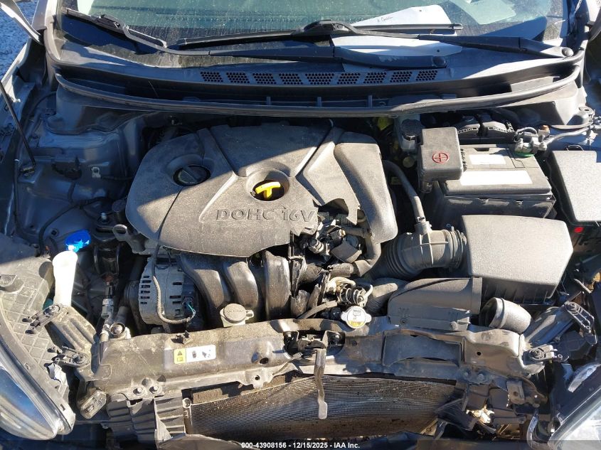 2013 Hyundai Elantra Gls VIN: 5NPDH4AE7DH372262 Lot: 43908156