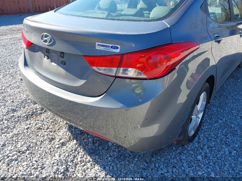 2013 Hyundai Elantra Gls VIN: 5NPDH4AE7DH372262 Lot: 43908156