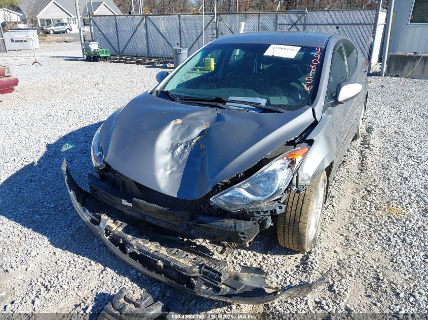 2013 Hyundai Elantra Gls VIN: 5NPDH4AE7DH372262 Lot: 43908156