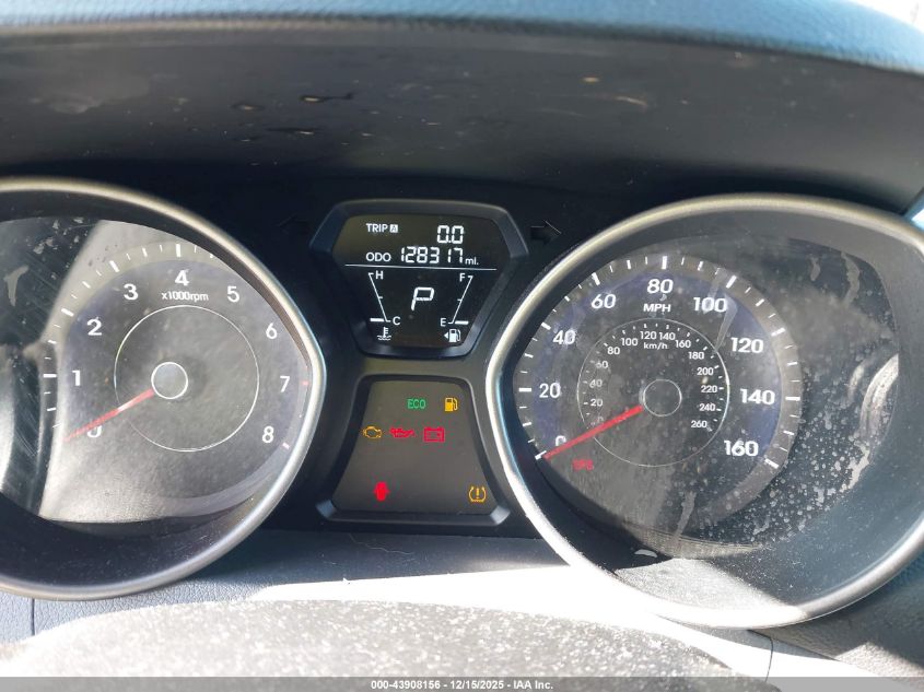 2013 Hyundai Elantra Gls VIN: 5NPDH4AE7DH372262 Lot: 43908156